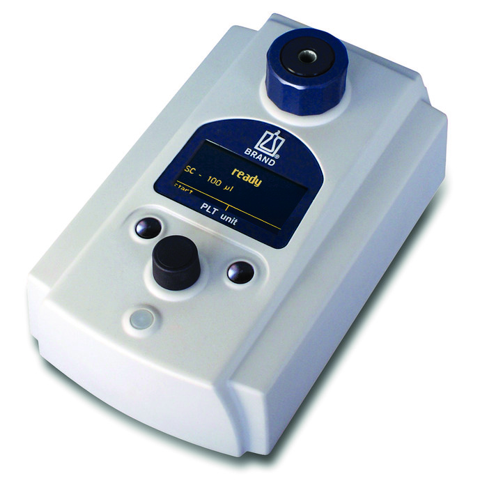 PLT (Pipette Leak Testing Unit), avec bloc d’alimentation 100-240 V/50-60 Hz